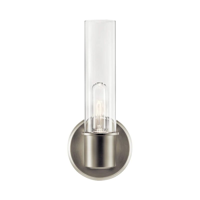 Kichler 52653 Aviv 1-lt 13" Tall Wall Sconce-Brushed Nickel