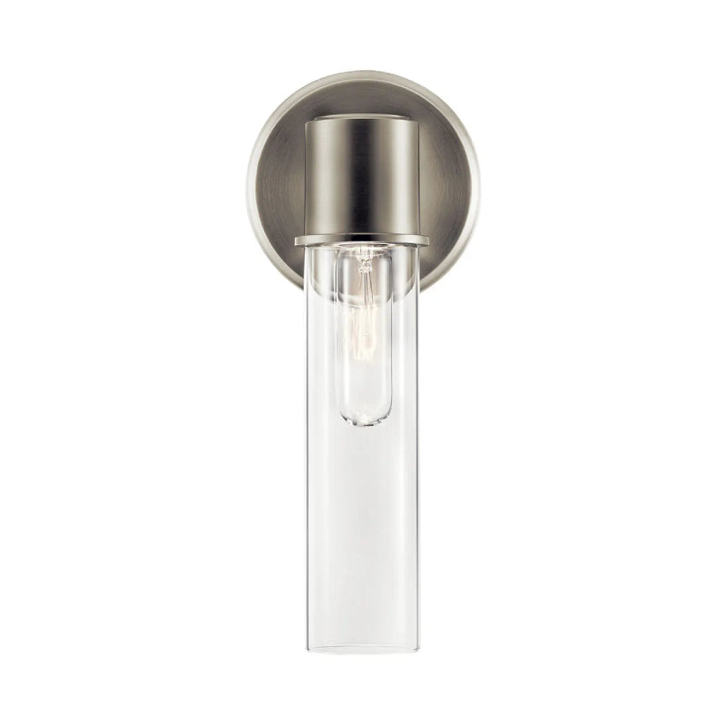 Kichler 52653 Aviv 1-lt 13" Tall Wall Sconce-Brushed Nickel