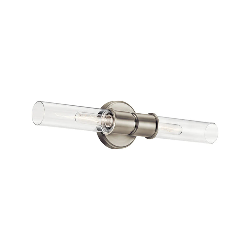 Kichler 52654 Aviv 2-lt 24" Wall Sconce-Brushed Nickel