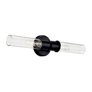 Kichler 52654 Aviv 2-lt 24" Wall Sconce-Black