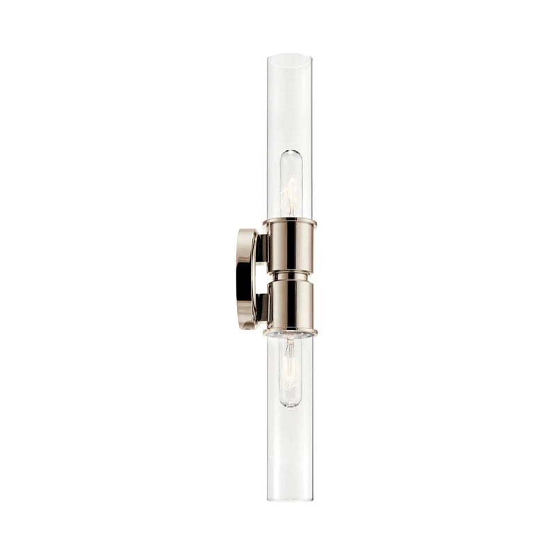 Kichler 52654 Aviv 2-lt 24" Wall Sconce-Polished Nickel