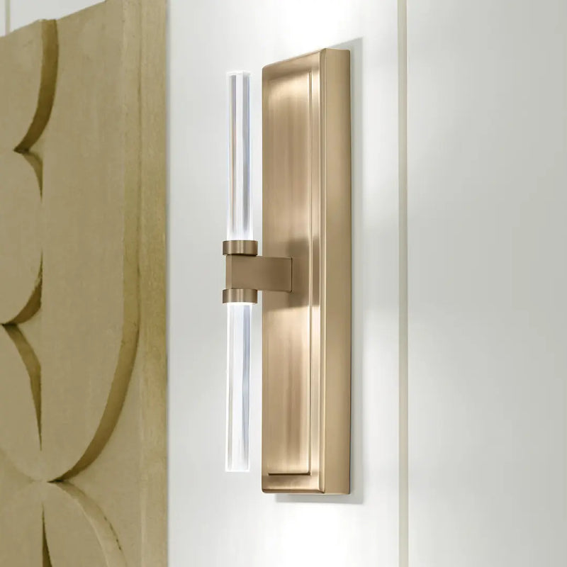 Kichler 52671 Sycara 2-lt 19" Tall LED Wall Sconce - Champagne Bronze