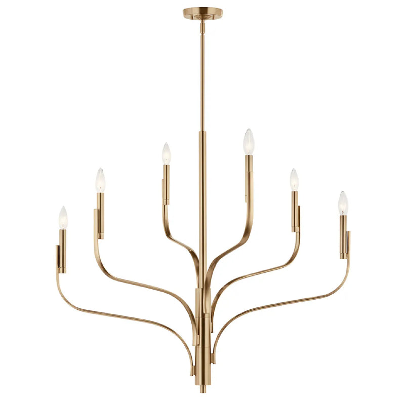 Kichler 52673 Livadia 6-lt 36" Chandelier