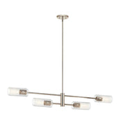 Kichler 52681 Velestino 4-lt 48" Chandelier-Polished Nickel