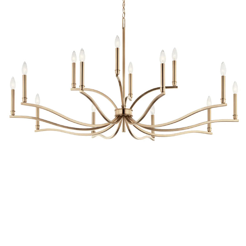 Kichler 52698 Malene 14-lt 53" Chandelier