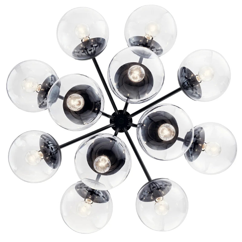 Kichler 52701 Silvarious 12-lt 30" Chandelier
