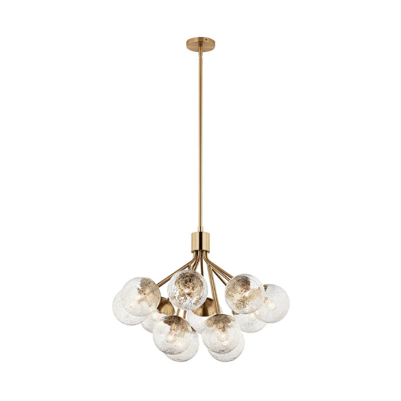 Kichler 52701 Silvarious 12-lt 30" Chandelier-Champagne Bronze