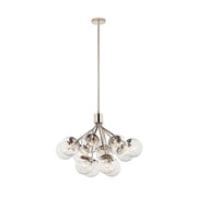 Kichler 52701 Silvarious 12-lt 30" Chandelier-Polished Nickel