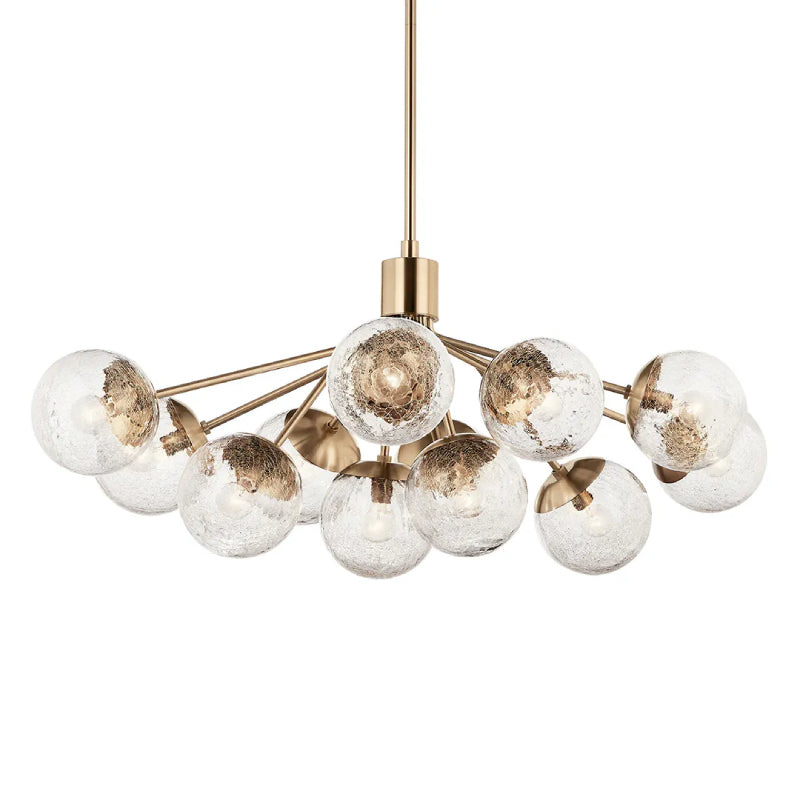 Kichler 52703 Silvarious 12-lt 48" Chandelier