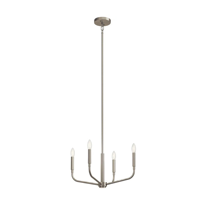 Kichler 52716 Madden 4-lt 20" Chandelier-Brushed Nickel