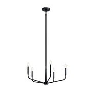 Kichler 52717 Madden 5-lt 26" Chandelier - Black