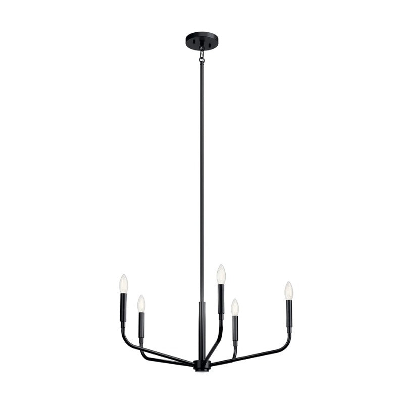 Kichler 52717 Madden 5-lt 26" Chandelier - Black