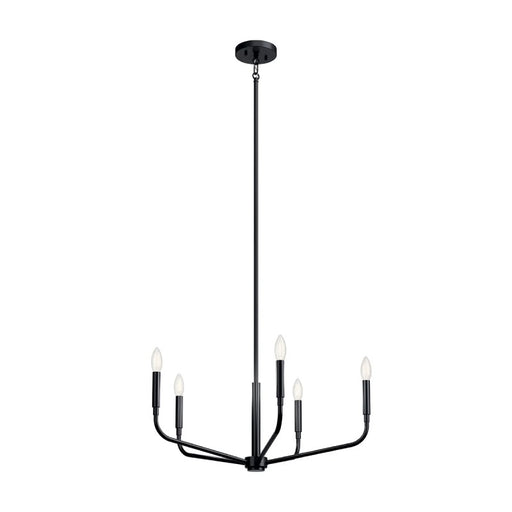 Kichler 52717 Madden 5-lt 26" Chandelier - Black