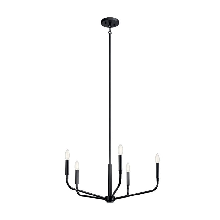 Kichler 52717 Madden 5-lt 26" Chandelier - Black