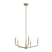 Kichler 52717 Madden 5-lt 26" Chandelier - Champagne Bronze