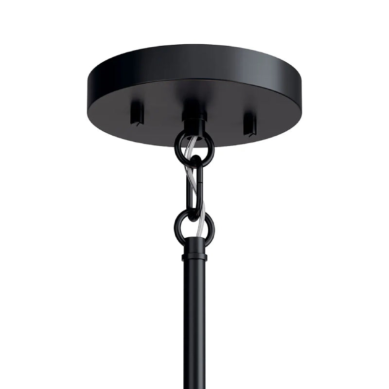Kichler 52718 Madden 6-lt 32" Chandelier-Black