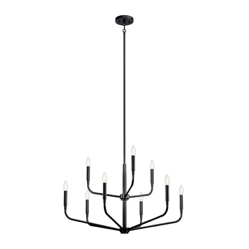 Kichler 52720 Madden 9-lt 32" Chandelier - Black