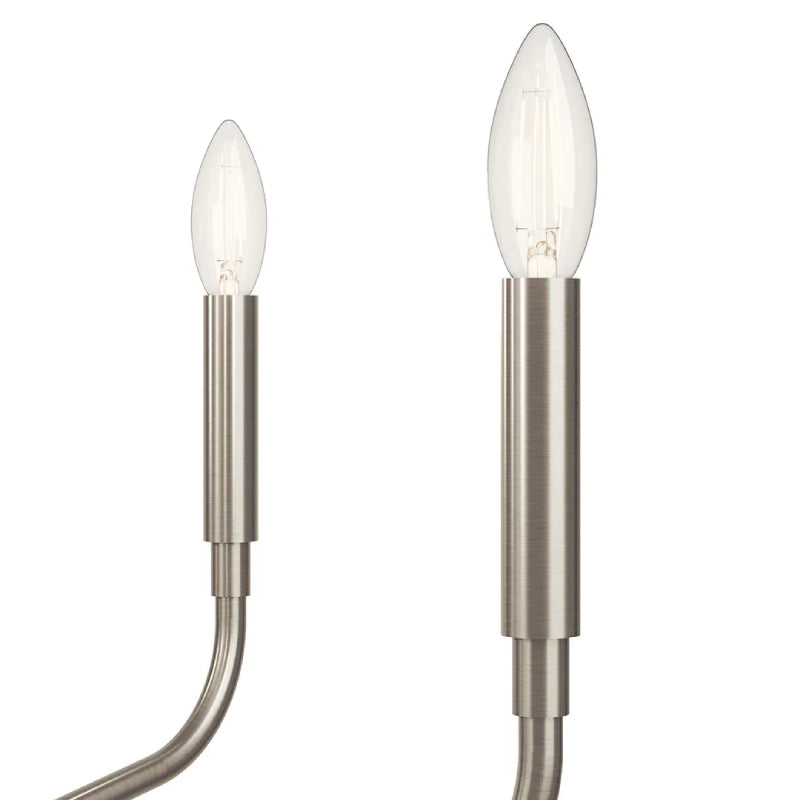 Kichler 52720 Madden 9-lt 32" Chandelier - Brushed Nickel