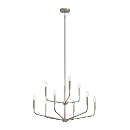 Kichler 52720 Madden 9-lt 32" Chandelier - Brushed Nickel