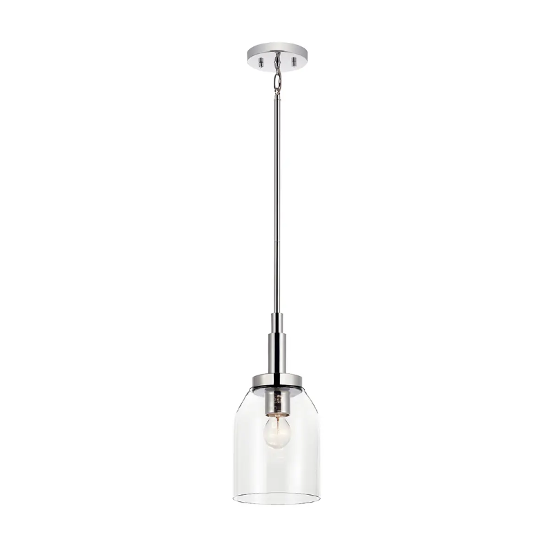 Kichler 52725 Madden 1-lt 7" Pendant - Chrome