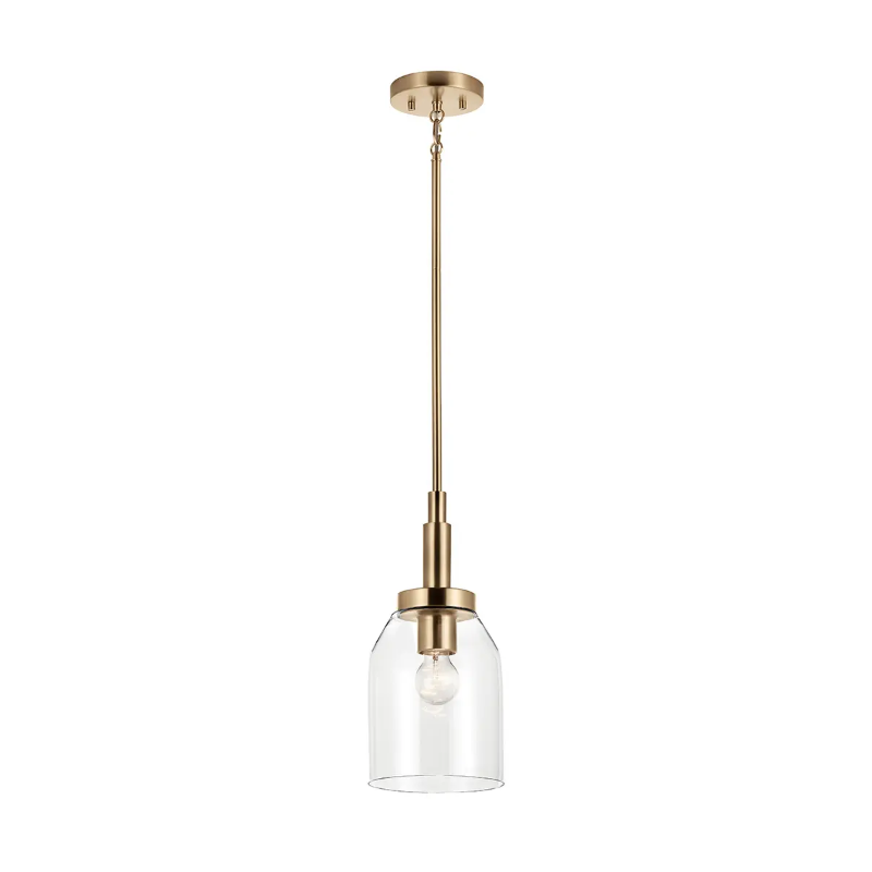 Kichler 52725 Madden 1-lt 7" Pendant - Champagne Bronze