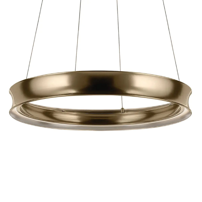 Kichler 52746 Larousse 1-lt 30" LED Chandelier - Champagne Bronze
