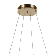 Kichler 52747 Larousse 1-lt 40" LED Chandelier - Champagne Bronze