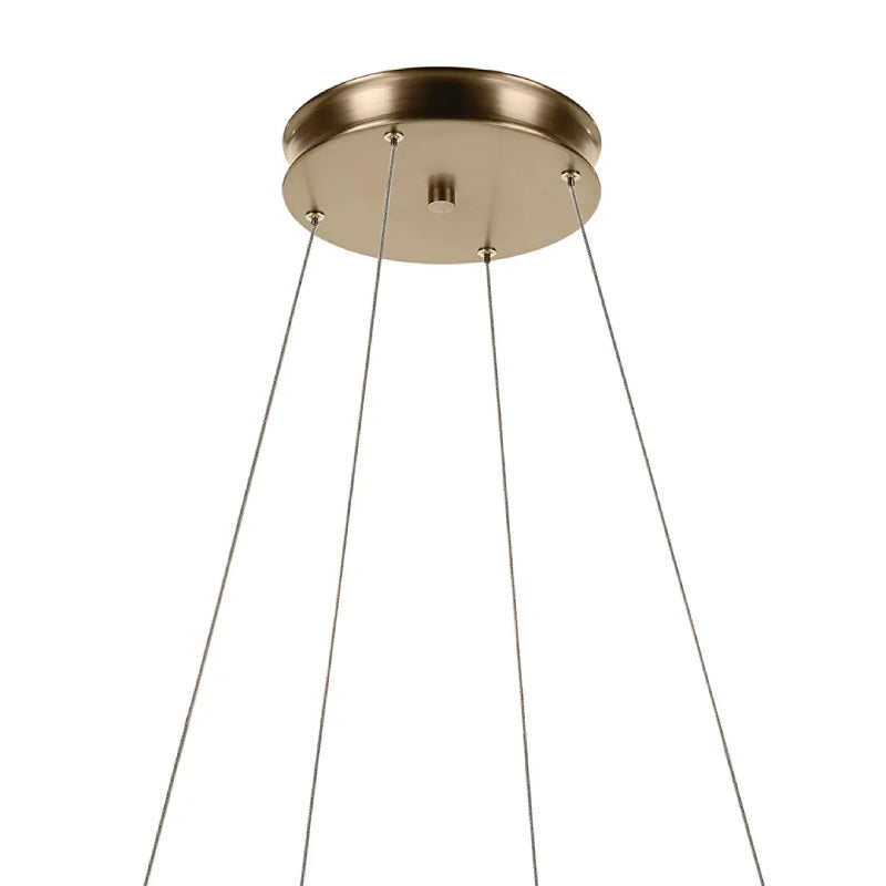 Kichler 52747 Larousse 1-lt 40" LED Chandelier - Champagne Bronze
