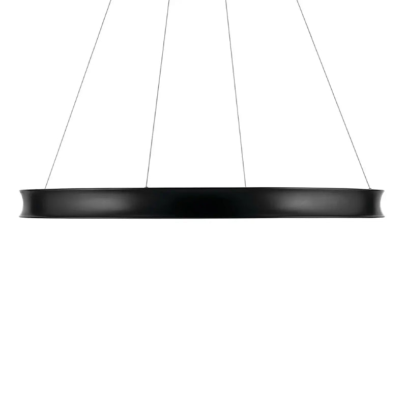 Kichler 52748 Larousse 1-lt 50" LED Chandelier - Black/Champagne Bronze