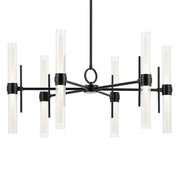 Kichler 52752 Riven 12-lt 33" LED Chandelier - Black