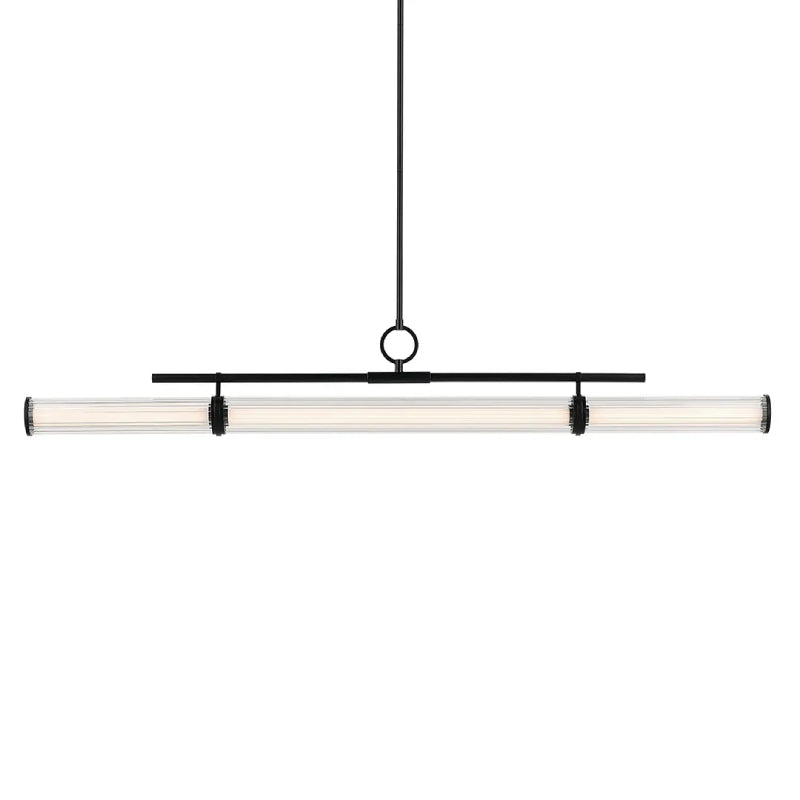 Kichler 52754 Riven 1-lt 60" LED Chandelier - Black