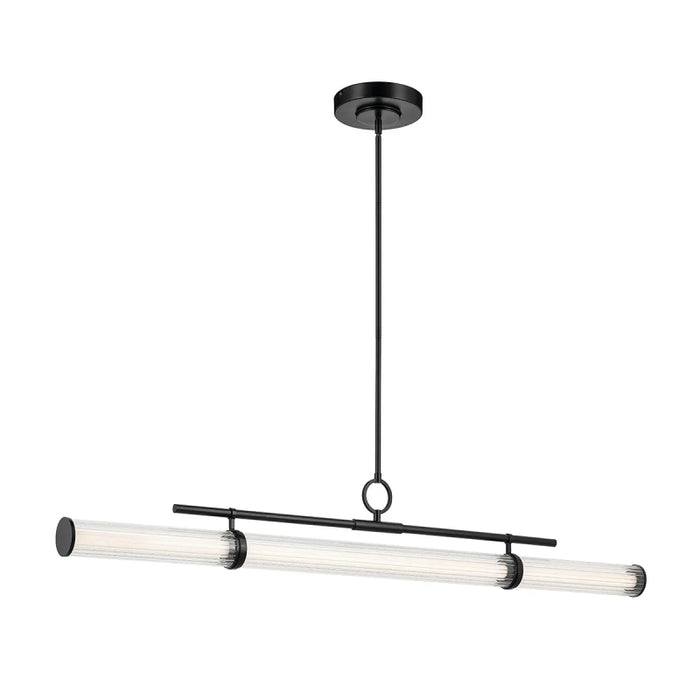Kichler 52754 Riven 1-lt 60" LED Chandelier - Black