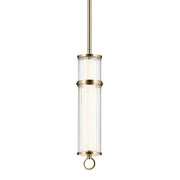 Kichler 52755 Riven 1-lt 5" LED Pendant - Champagne Bronze