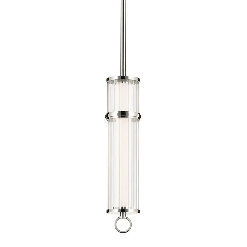 Kichler 52755 Riven 1-lt 5" LED Pendant - Polished Nickel