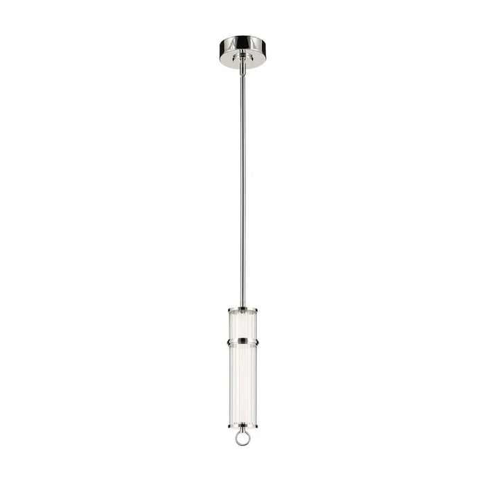 Kichler 52755 Riven 1-lt 5" LED Pendant - Polished Nickel
