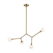 Kichler 52762 Cassius 4-lt 40" Chandelier - Champagne Bronze