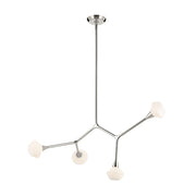 Kichler 52762 Cassius 4-lt 40" Chandelier - Polished Nickel