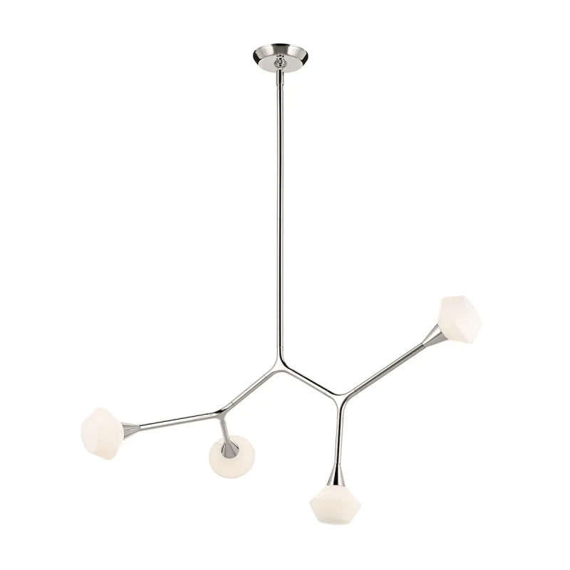 Kichler 52762 Cassius 4-lt 40" Chandelier - Polished Nickel