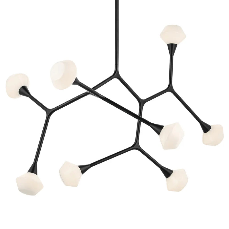 Kichler 52763 Cassius 8-lt 53" Chandelier - Black