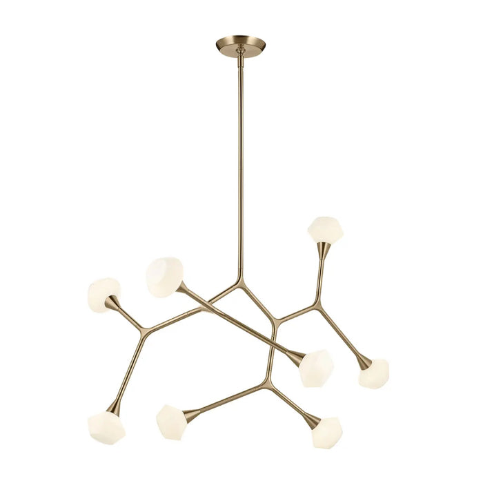 Kichler 52763 Cassius 8-lt 53" Chandelier - Champagne Bronze