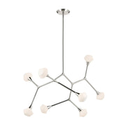 Kichler 52763 Cassius 8-lt 53" Chandelier - Polished Nickel
