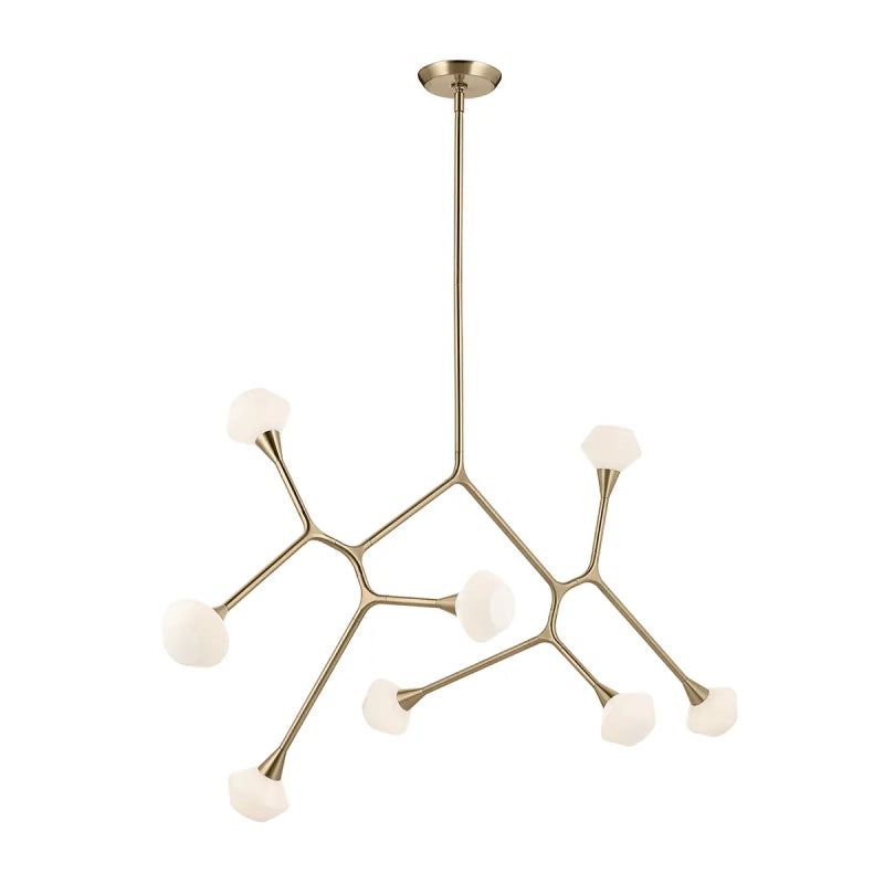 Kichler 52764 Cassius 8-lt 61" Chandelier - Champagne Bronze
