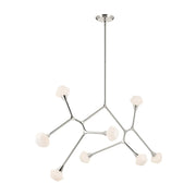 Kichler 52764 Cassius 8-lt 61" Chandelier - Polished Nickel