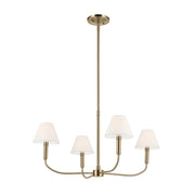 Kichler 52766 Eadie 4-lt 31" Chandelier - Champagne Bronze