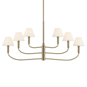 Kichler 52767 Eadie 6-lt 41" Chandelier - Champagne Bronze