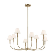 Kichler 52769 Eadie 8-lt 41" Chandelier - Champagne Bronze