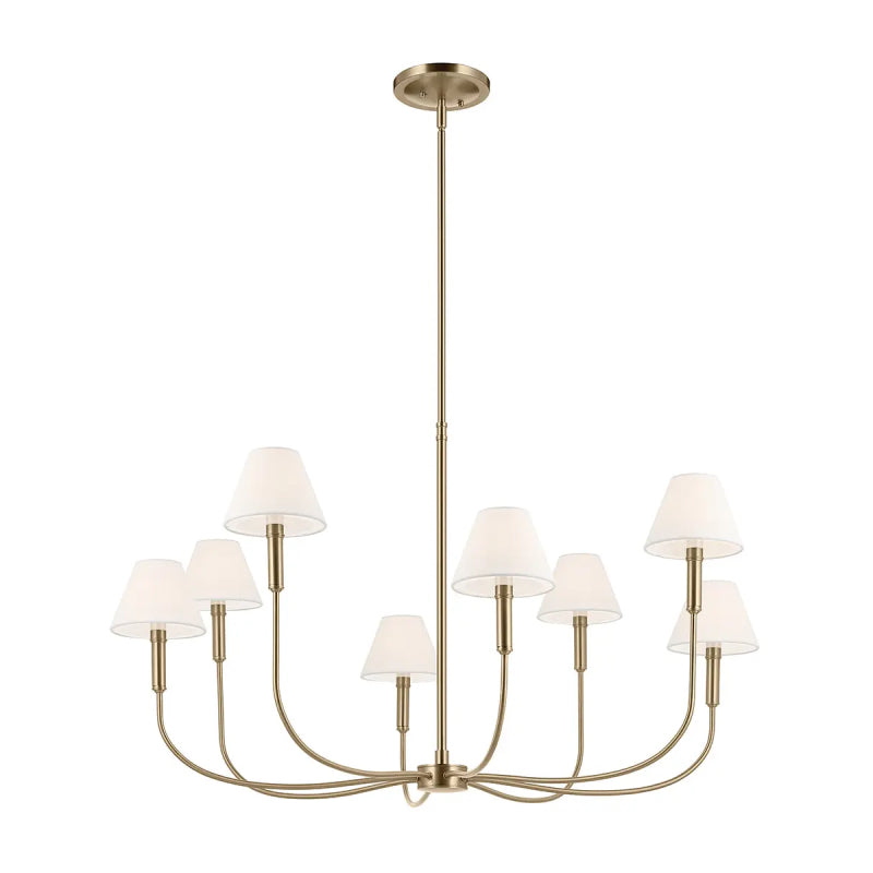 Kichler 52769 Eadie 8-lt 41" Chandelier - Champagne Bronze