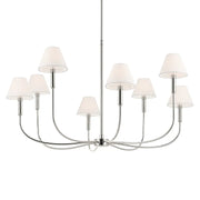 Kichler 52769 Eadie 8-lt 41" Chandelier - Polished Nickel