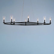 Kichler 52772 Harpin 8-lt 53" Chandelier - Black