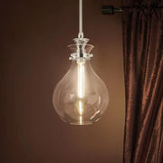 Kichler 52776 Laria 1-lt 10" Pendant - Polished Nickel Clear Glass